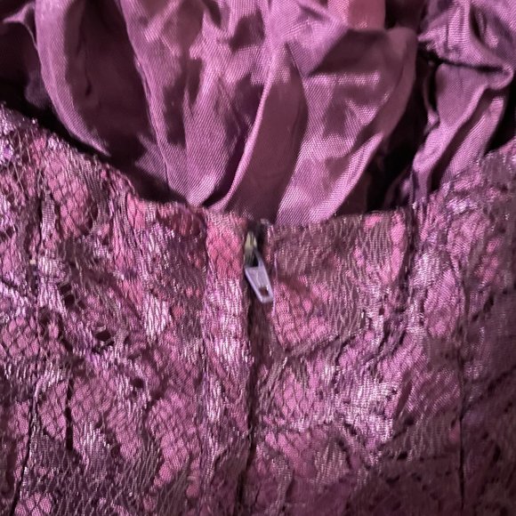 Purple Party Dress Used - Picture 6 of 9